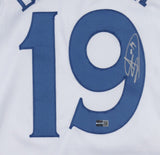 Leandro Barbosa Signed Golden State Warriors Jersey (Steiner) 2003 1st Rnd Pick