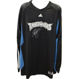 Ryan Gomes Signed Game Used MIN Timberwolves Adidas 3XLT Black Warmup BAS 48662