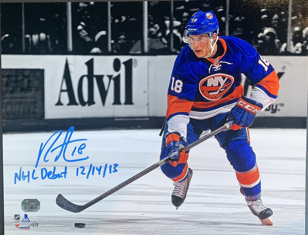 Ryan Strome Islanders Signed 11x14 Photo NHL Debut Autograph Le/18 Fanatics Coa