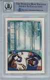 Randy Moss Autographed 1998 Bowman Chrome #35 Card HOF BAS 10 Slab 34967