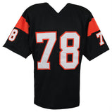 Anthony Munoz Signed Black Throwback Custom Jersey - (SS COA)