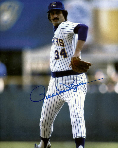 Brewers Hall of Famer ROLLIE FINGERS Signed 8x10 Photo #4 AUTO ~ 1981 MVP & CY
