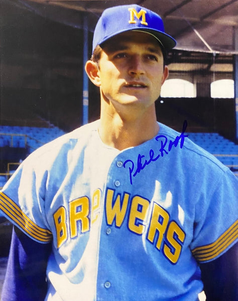 Milwaukee Brewers PHIL ROOF Signed 8X10 Photo #1 AUTO