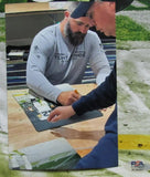 Jason Kelce Philadelphia Eagles Signed/Auto 16x20 Back Photo PSA/DNA 190364