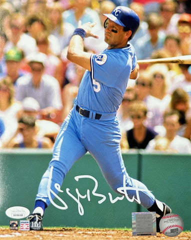 Royals Hall of Famer & WS Chmp GEORGE BRETT Signed 8x10 AUTO Photo #7 AUTO - JSA