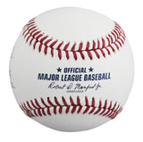 Guardians Tom Hamilton "HOF 25" Signed HOF Logo Oml Baseball BAS #BY103715