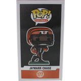 Ja'Marr Chase Autographed Cincinnati Bengals Funko Pop! #177 Beckett 50959