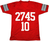 OHIO STATE ARCHIE GRIFFIN, GEORGE & SMITH AUTOGRAPHED JERSEY BECKETT 230170