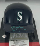 Mariners Hall of Famer RANDY JOHNSON Signed Rawlings Mini Helmet AUTO - JSA
