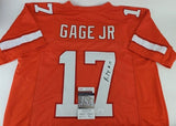 Russell Gage Signed Buccaneers Creamsicle Jersey (JSA COA) / Tampa Bay Receiver