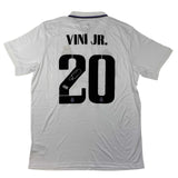 Signed Vini Vinicius Jr. Real Madrid 2022-23 White Jersey BAS COA
