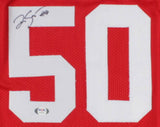 Ralph Sampson Signed Houston Rockets Career Highlight Jersey (PSA COA) HOF 2012