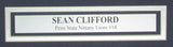 Sean Clifford Penn State Signed/Inscribed 16x20 Photo Framed JSA 164006