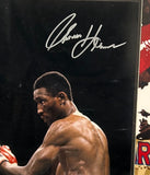 Sugar Ray Leonard & Thomas Hearns Dual Autographed 16x20 Photo - Framed PSA COA