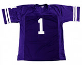 Warren Moon Signed Minnesota Vikings Jersey (Beckett COA) 9xPro Bowl Q.B.