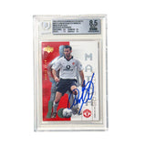 Ryan Giggs Signed 2003 Upper Deck Manchester United Playmakers - BGS 8.5 AUTO 9