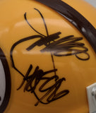 Joe Gibbs HOF Redskins Signed/Inscribed Mini Football Helmet Beckett 211956