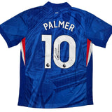 Autographed/Signed Cole Palmer Chelsea FC Blue Soccer Jersey Beckett BAS COA