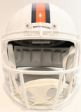 John Elway Autographed Snowcapped Replica Speed Helmet Beckett COA