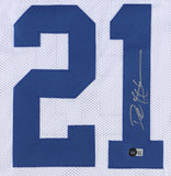 Deion Sanders Signed Dallas Cowboys Jersey (Beckett) 8xPro Bowl Def. Back