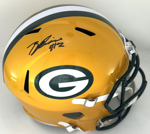 Packers BRANDON CISSE Signed Riddell Full Size Replica Speed Helmet AUTO - JSA