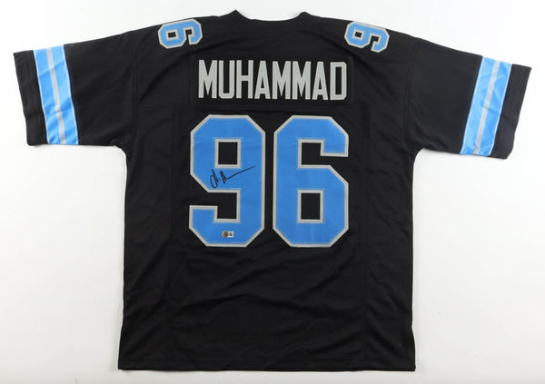Al-Quadin Muhammad Signed Detroit Lions Jersey (Beckett) 2017 Draft Pick / L.B.