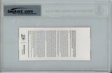 Andrew Shaw Signed Chicago Blackhawks 2015 WCF Head Butt Ticket Beckett 57192