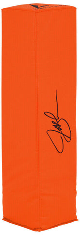 Jeff Blake Signed BSN Orange Football Endzone Pylon - (SCHWARTZ SPORTS COA)