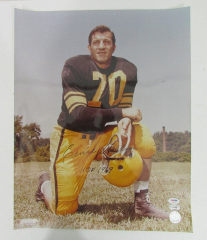 Ernie Stautner Pittsburgh Steelers Signed/Autographed 16x20 PSA/DNA BA132237