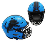 Jahmyr Gibbs Signed Detroit Lions Speed Flex Authentic Rave NFL Helmet