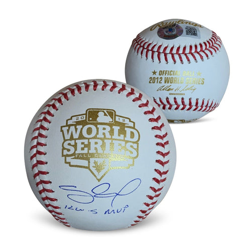 Pablo Sandoval Autographed 2012 World Series MVP Signed Baseball Beckett COA