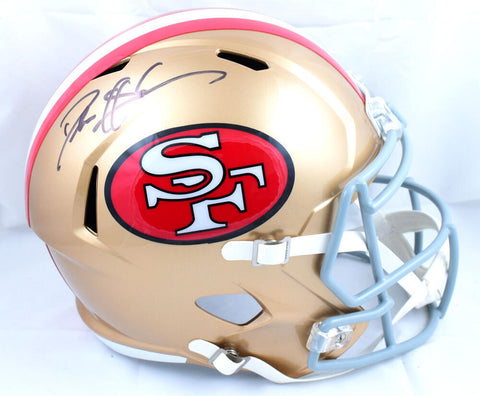 Deion Sanders Signed San Francisco 49ers F/S Tribute Speed Helmet-Beckett W Holo