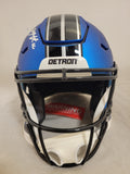 JARED GOFF SIGNED DETROIT LIONS F/S ALT SPEEDFLEX AUTHENTIC HELMET FANATICS QR