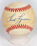 Fred Lynn Autographed Official American League Baseball James Spence COA