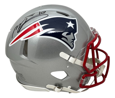 Mac Jones Signed New England Patriots Full Size Speed Authentic Helmet BAS ITP
