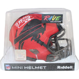 Jim Kelly Autographed/Signed Buffalo Bills Rave Mini Helmet HOF Beckett 53635