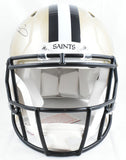 Alvin Kamara Autographed Saints F/S Speed Authentic Helmet - Beckett W Hologram