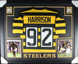 JAMES HARRISON (Steelers bumblebee SKY) Signed Autographed Framed Jersey Beckett