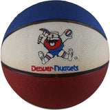 Larry Brown Autographed Denver Nuggets Logo Basketball Retro Beckett LOA 51602