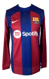 Lamine Yamal Signed Barcelona Nike Long Sleeve Soccer Jersey BAS