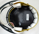 TREY LANCE AUTOGRAPHED NORTH DAKOTA STATE YELLOW FULL SIZE HELMET BECKETT 191978