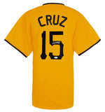 Oneil Cruz Signed Yellow Custom Baseball Jersey - (JSA COA)