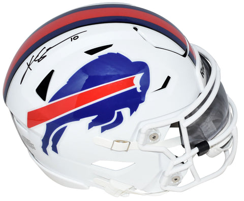 KHALIL SHAKIR AUTOGRAPHED BUFFALO BILLS SPEEDFLEX MIDI HELMET BECKETT