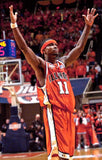 Dee Brown Signed University of Illinois Jersey Inscribed "Go Illini" (Beckett)