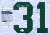 Cedric Maxwell Signed Boston Celtics White Jersey (JSA COA) 1981 NBA Finals MVP