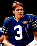 Rick Mirer Seattle Seahawks Signed/Autographed 8x10 Photo JSA 161216