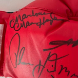 Four Kings Autographed Boxing Glove - Duran, Hagler, Hearns, Leonard PSA LOA