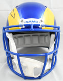 Aaron Donald Autographed Los Angeles Rams F/S Speed Helmet - Beckett W Holo