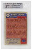 Fred Dean Autographed 49ers 1985 Topps Trading Card #153 w/HOF'08 - BECKETT