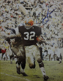 Jim Brown HOF Signed/Autographed 11x14 Photo Browns BAS 214402